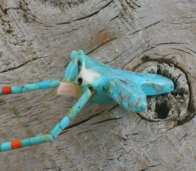 SouthWest Jewelry Turquoise Blue Jay Necklace